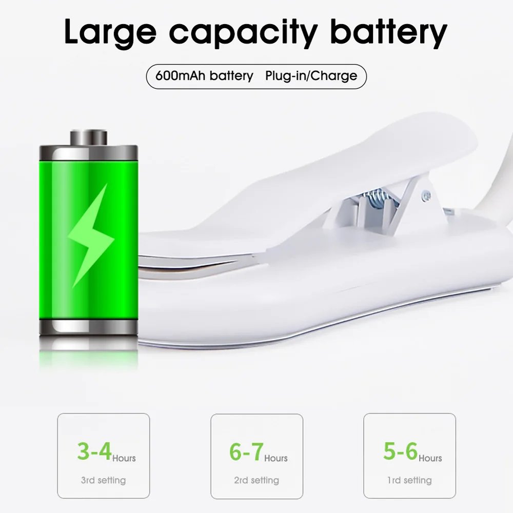 Rechargeable Book Light Mini 7 LED Reading Light 3-Level Warm Cool White Flexible Easy Clip Lamp Read Night Reading Lamp in Bed Rechargeable Book Light Mini 7 LED Reading Light 3-Level Warm Cool White Flexible Easy Clip Lamp Read Night Reading Lamp in Bed