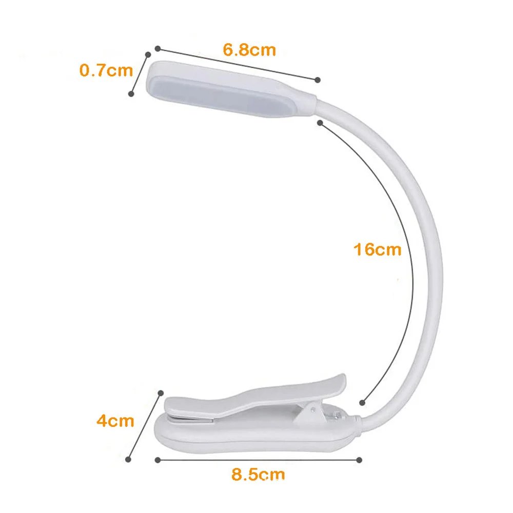 Rechargeable Book Light Mini 7 LED Reading Light 3-Level Warm Cool White Flexible Easy Clip Lamp Read Night Reading Lamp in Bed Rechargeable Book Light Mini 7 LED Reading Light 3-Level Warm Cool White Flexible Easy Clip Lamp Read Night Reading Lamp in Bed