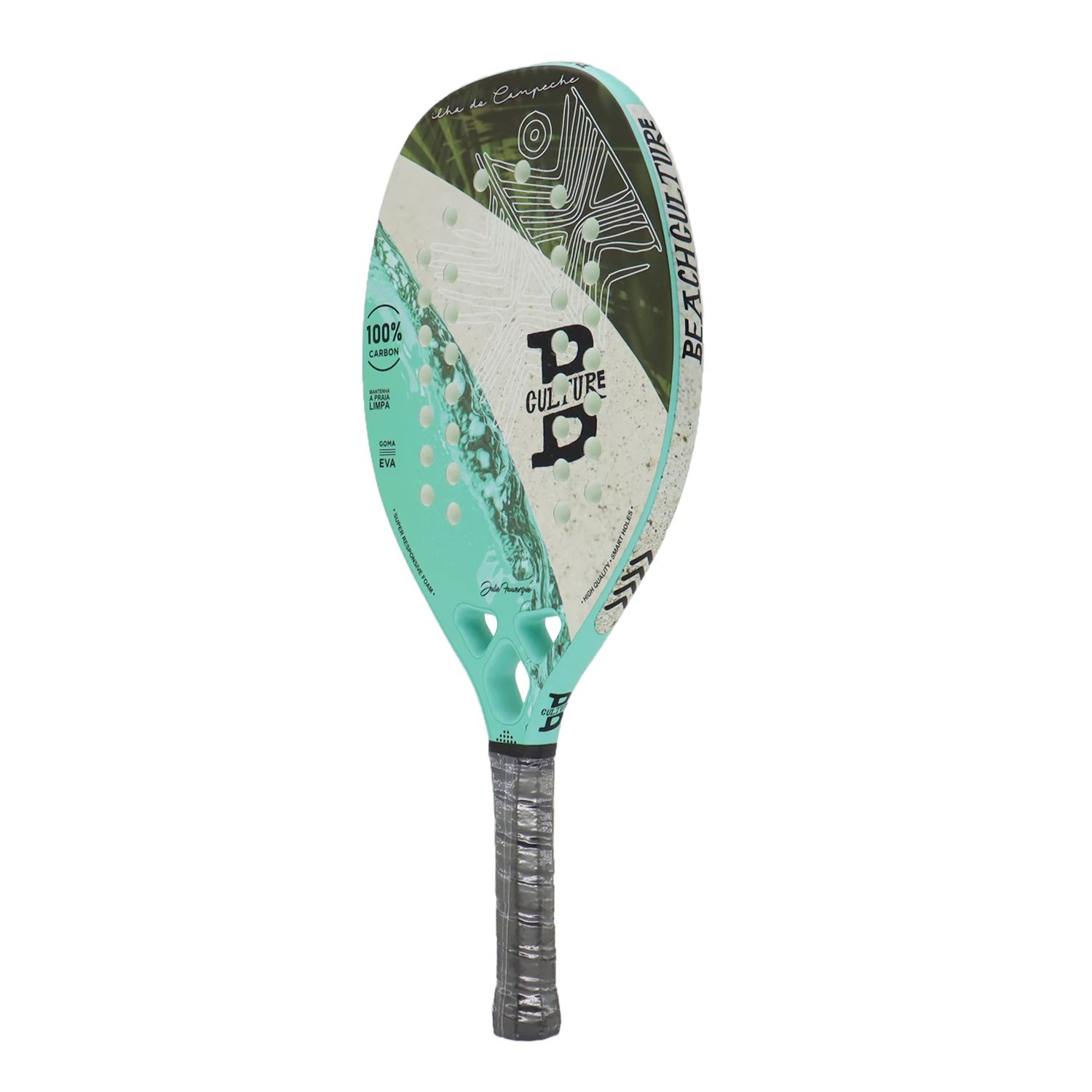 Raquete Beach Tennis Full Carbon Anole Lightweight Padel Rough Surface for Training Beach Tennis Racket