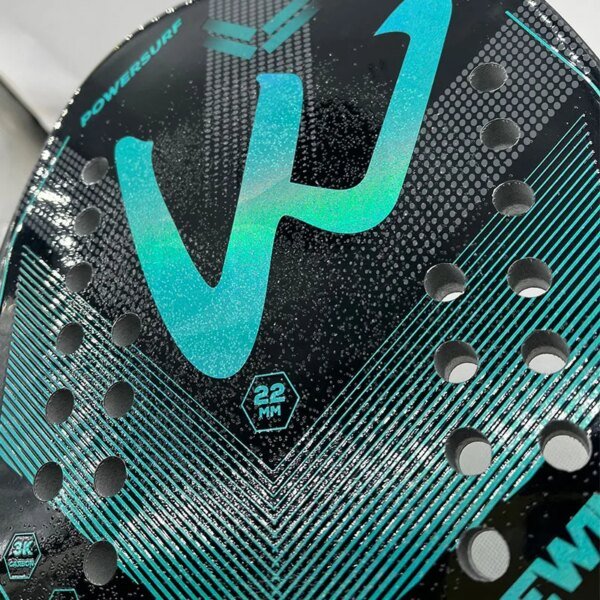 Raqueta de tenis de playa holográfica Camewin 3K, marco completo de fibra de carbono - Imagen 2
