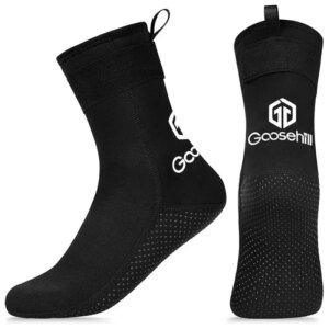 Goosehill Calcetines de buceo de neopreno, fútbol de arena , Tenis playa ,de 3 mm.