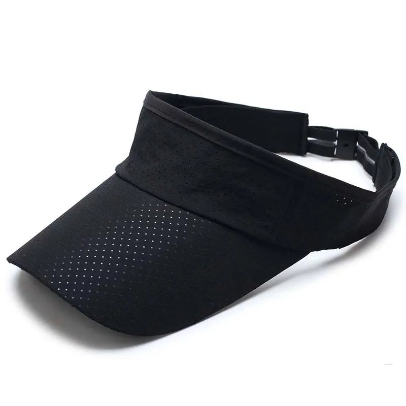 Men Women Visor Cap Summer Thin Mesh Portable Quick Dry Sun Hat Golf Tennis Running Hiking Camping Fishing Sailboat Beach Sports