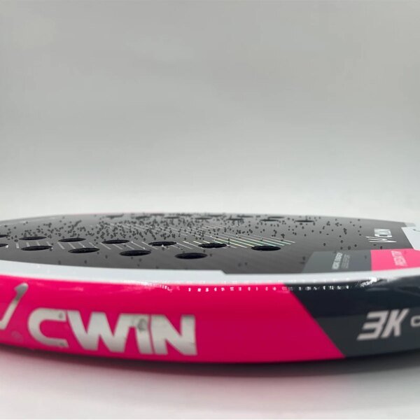 Raqueta de tenis de playa Camewin 3K, fibra de carbono completa, superficie rugosa, raqueta para deportes al aire libre para hombres, mujeres, adultos, jugadores mayores, novedad de 2025 - Imagen 4